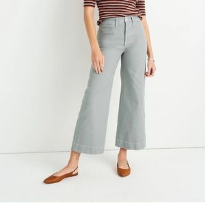 Madewell Emmett Wide-Leg Crop Pants